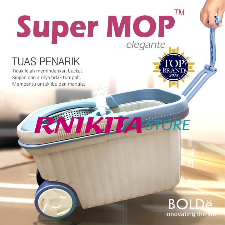 BOLDe SUPERMOP NEW ELEGANTE - Alat Pel Modern