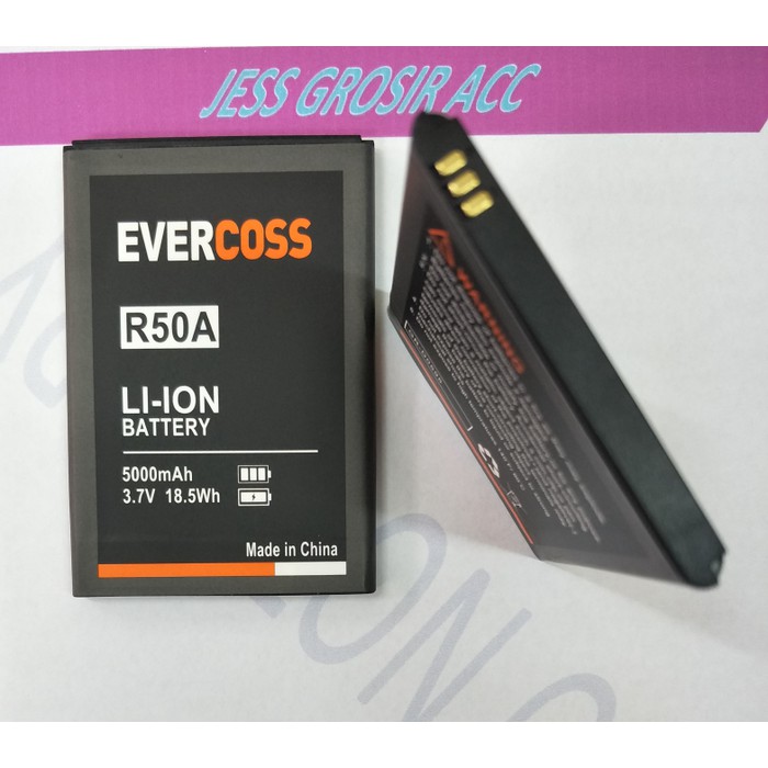 Baterai Battery Double Power Evercross R50A , R50B Winner Y2 Plus , Y2