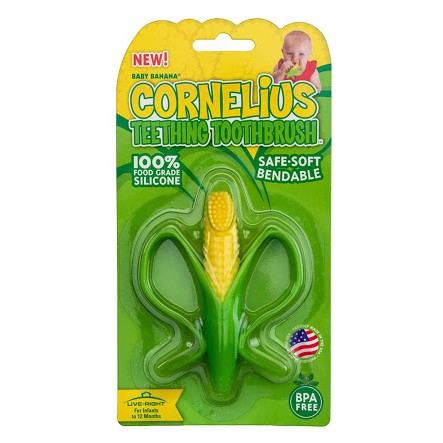 Sikat gigi bayi gigitan bayi cornelius corn teether toothbrush