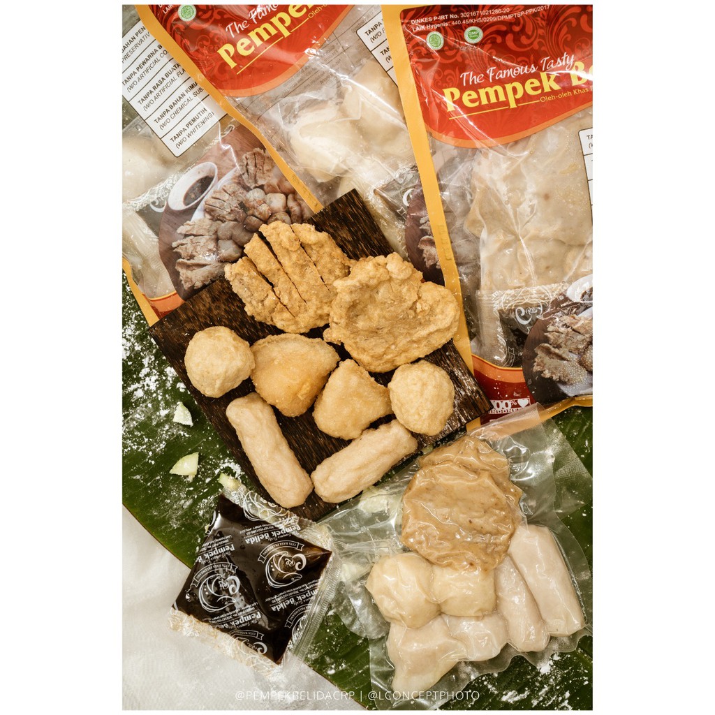 

Pempek Belida CRP Asli Palembang Campur 8 Pcs