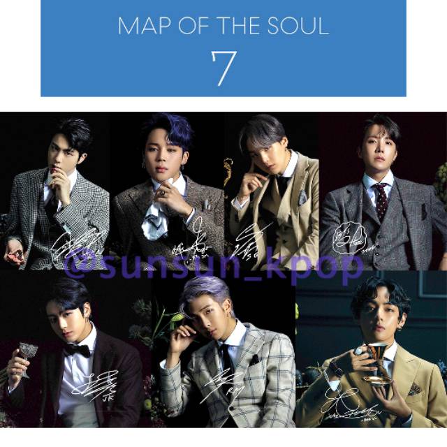 Poster BTS Map of The Soul: 7