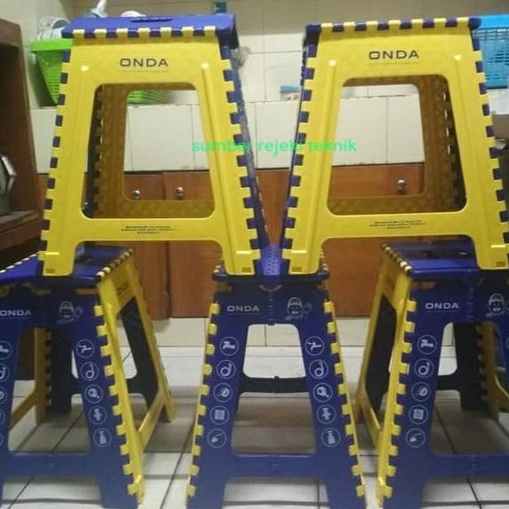 KURSI PLASTIK LIPAT PRAKTIS AWET MERK ONDA