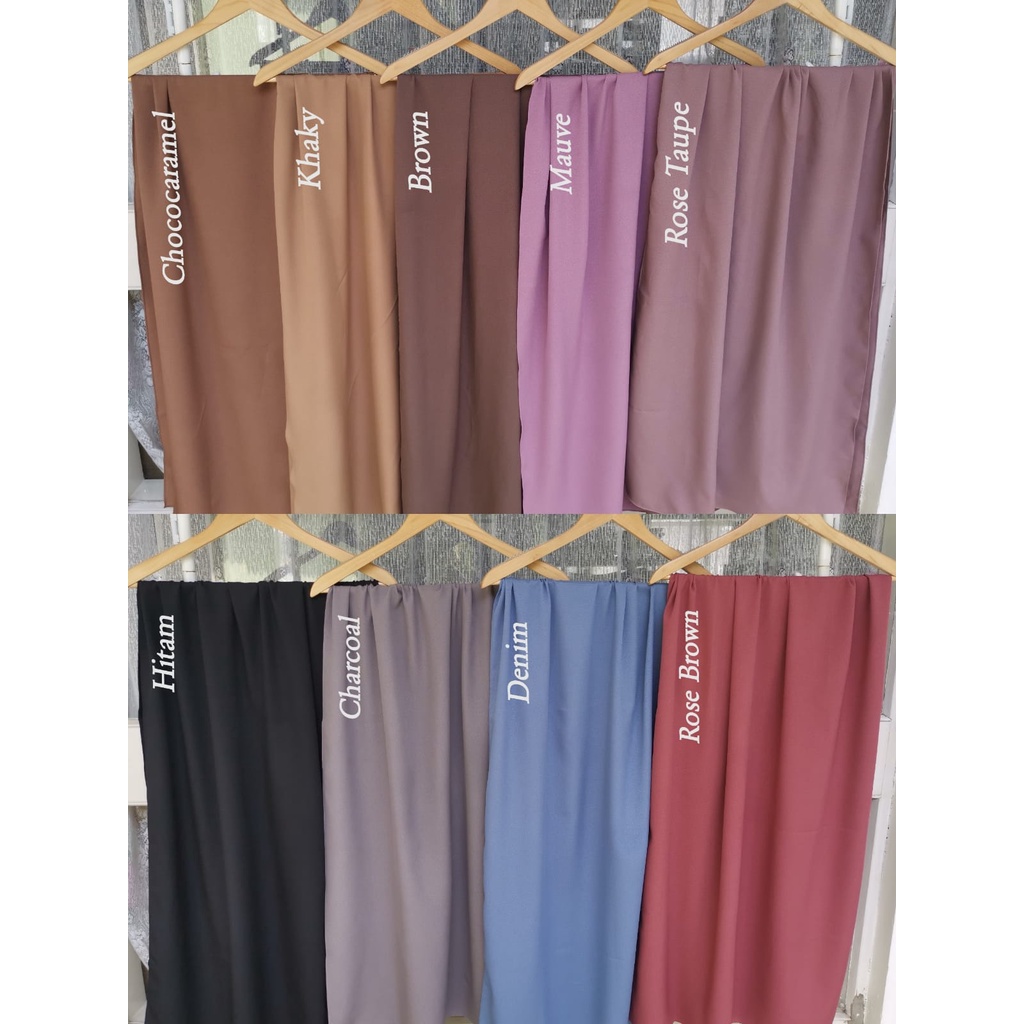 Sabilla - Pashmina Instan Malay Premium Crepe-7