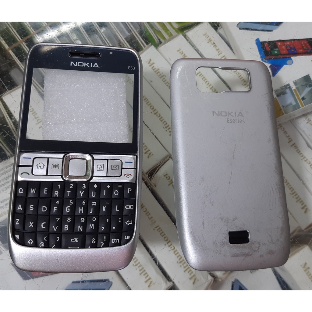 Casing Nokia E63 Eseries Housing Nokia E63 RM 437 RM 449 RM 450 DEPAN BELAKANG