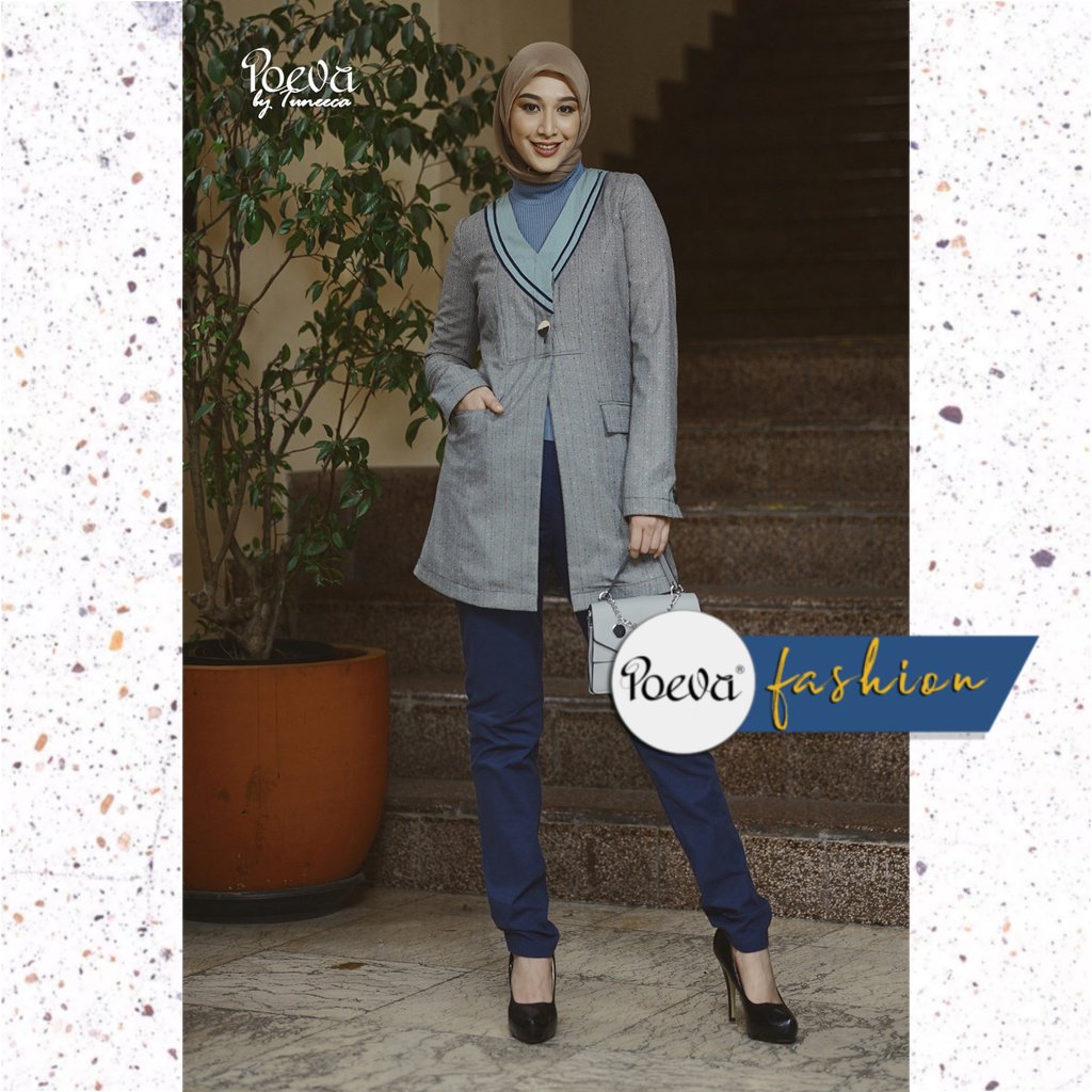 Outer Wanita / Outer POEVA / Blazer POEVA Aludra