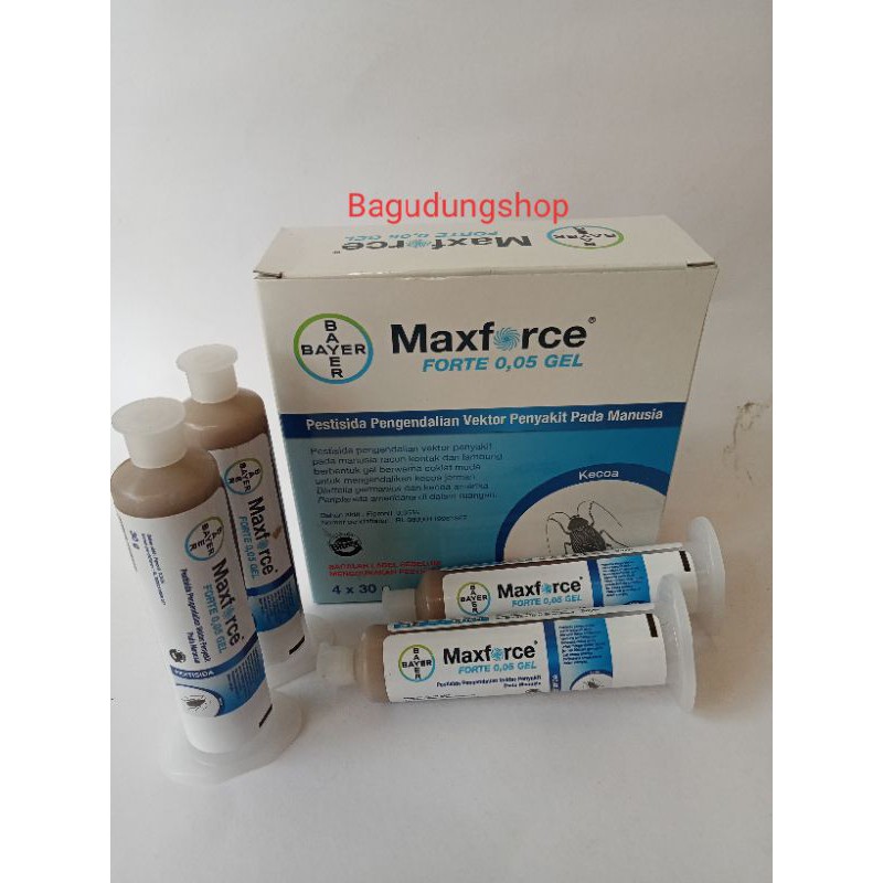 Maxforce Forte obat pembasmi kecoa berbentuk Gel paling ampuh