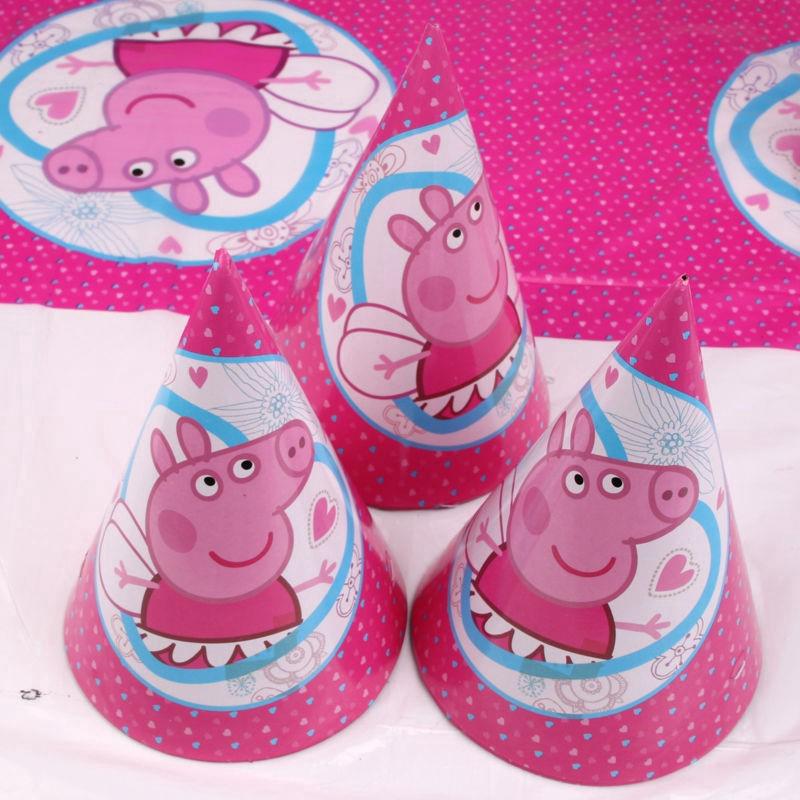 Set Peralatan  Makan Pesta Ulang  Tahun  Anak Peppa Pig 
