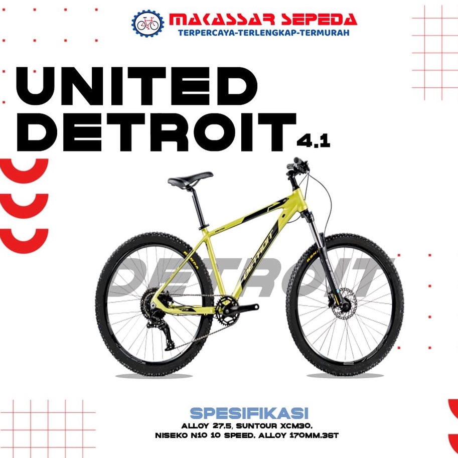 SEPEDA MTB UNITED DETROIT 4.1