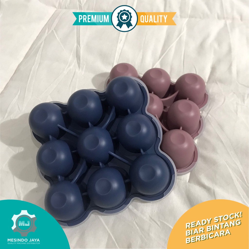 Wadah MPASI Bayi Silikon Cetakan Es Batu Silicone Tempat Simpan