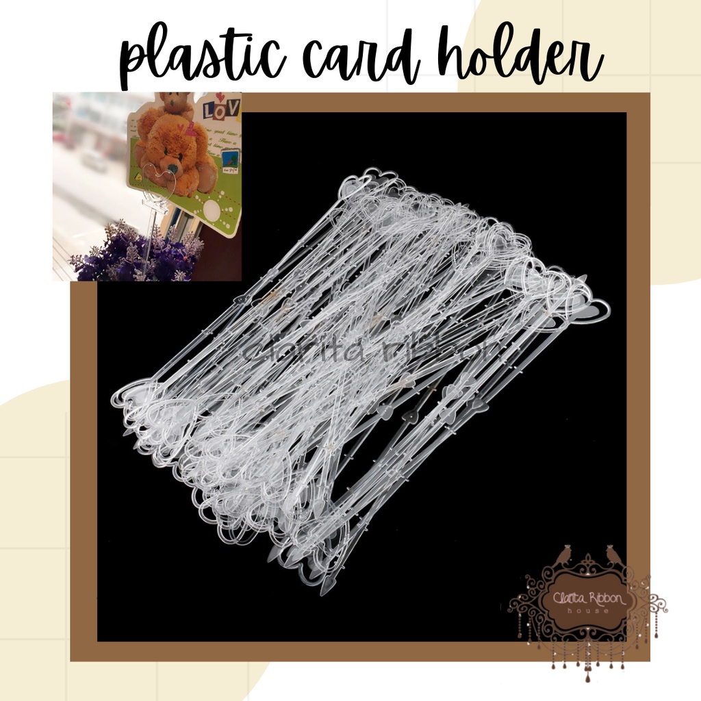 5 pcs stick card holder 33 cm/ stick kartu ucapan isi 5pc