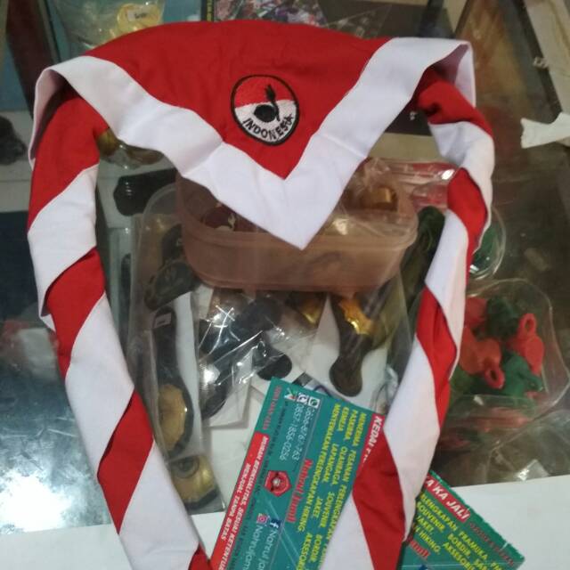 Scraf Pramuka Merah Putih