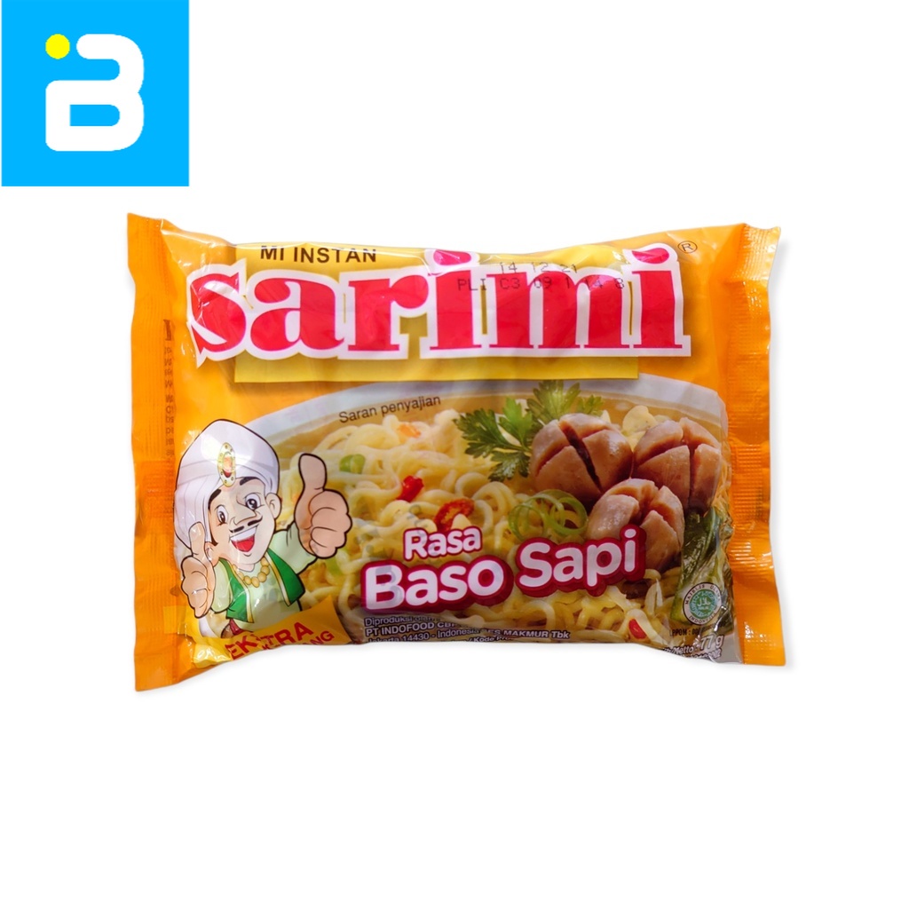 Jual Sarimi Mie Instant Rasa Baso Sapi 77 G Shopee Indonesia