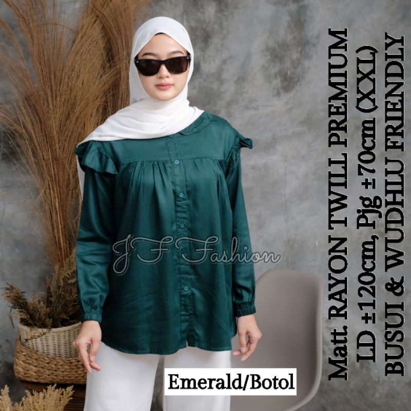 Blouse LD±120cm (XXL) RAYON TWILL PREMIUM //JF5055-3