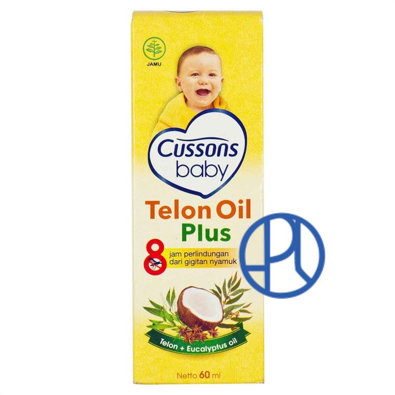 CUSSONS BABY TELON OIL PLUS 60ML MINYAK TELON BAYI 60 CUSSON