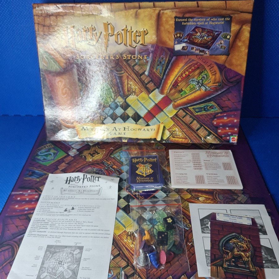 Board Game Harry Potter and the Sorcerer's Stone Mystery at Hogwarts