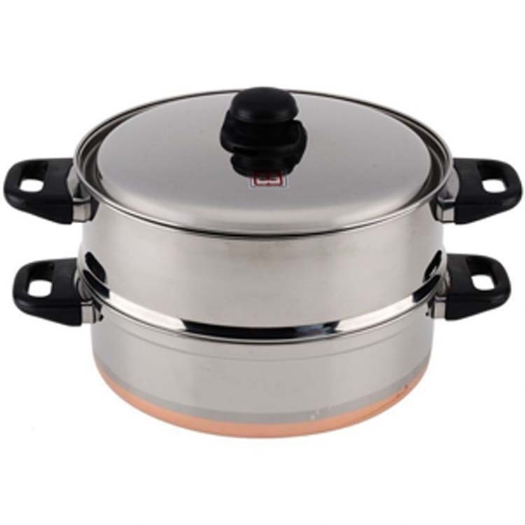 Panci Steamer Maspion Orozeta 28 cm susun 2 - Panci Langseng Tumpuk