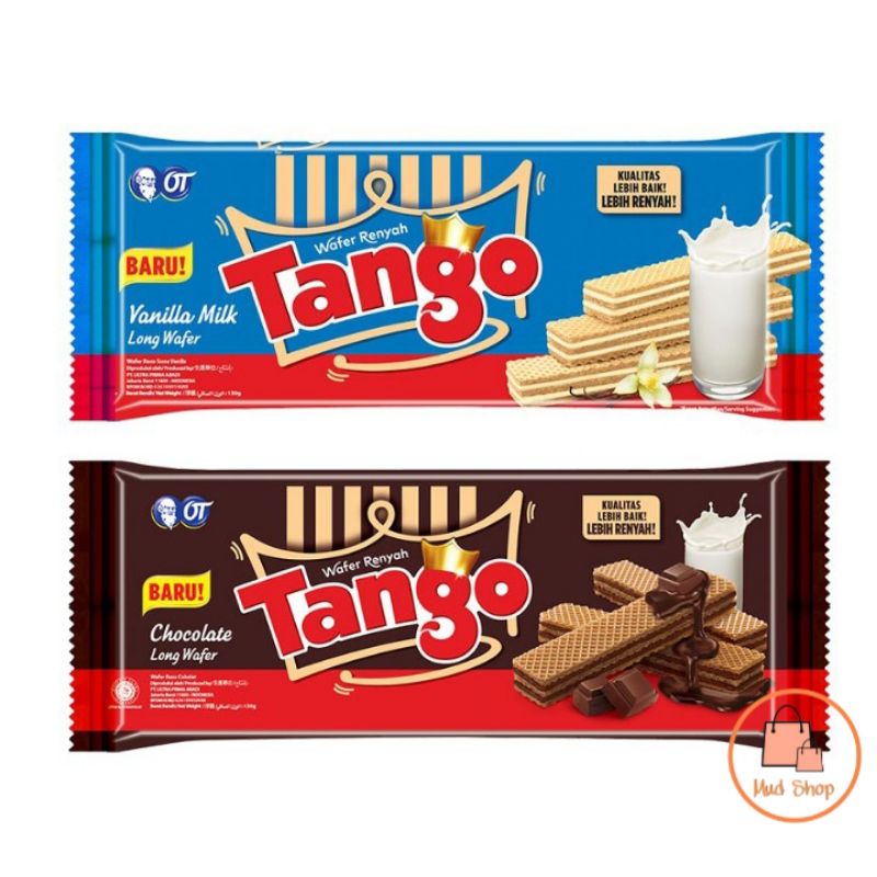 

Tango Wafer Vanilla Milk / Tango Wafer Cokelat 130g