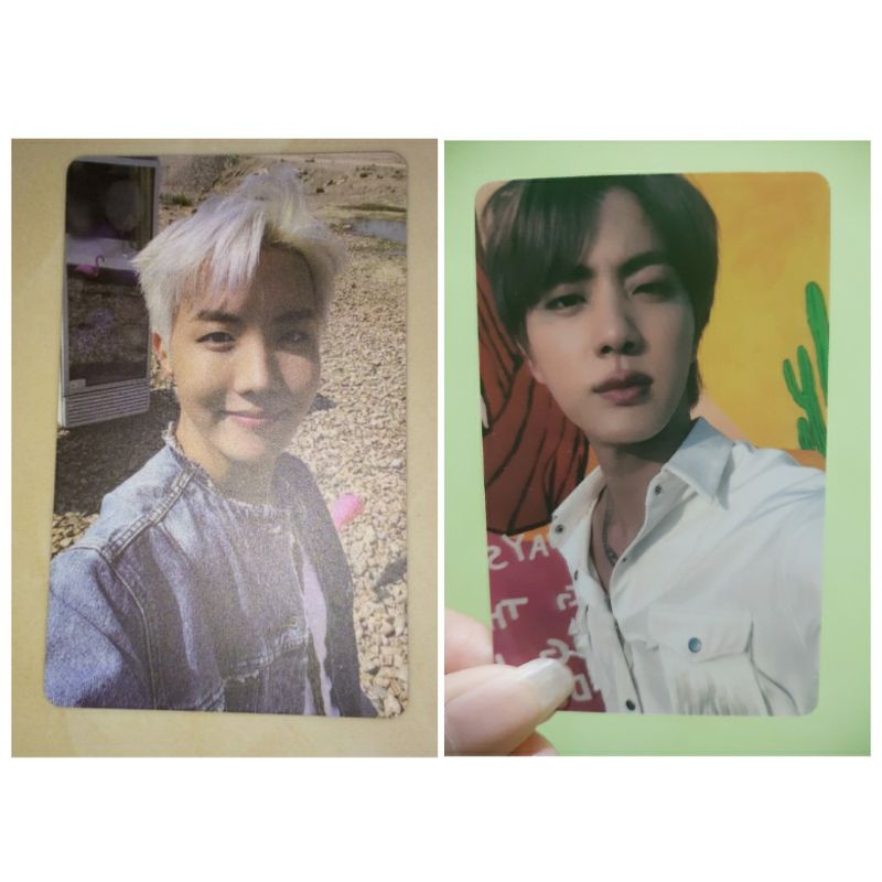 Photocard LD Butter BTS Jin SW & Jhope M2U