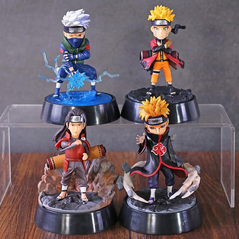 Naruto Kakashi Hashirama Pein Action Figure Aura Effect hiasan