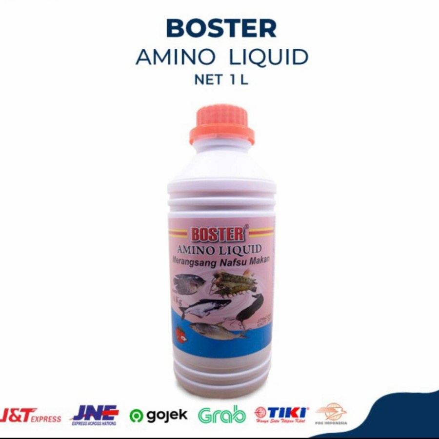 BOSTER Amino Liquid Meningkatkan Nafsu Makan Ikan dan Udan100 ml