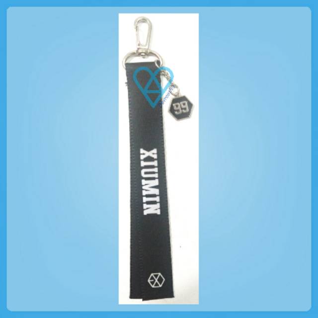 Xiumin EXO Official Exordium Nametag Keyring Ganci 99