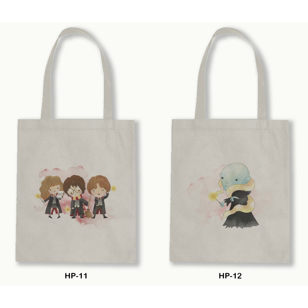 TOTE BAG BLACU 30X40 - HARRY POTTER series.11