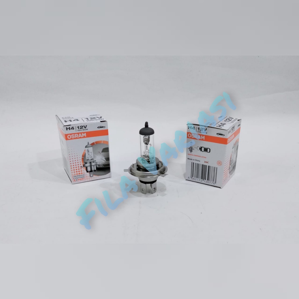 Lampu Bohlamp Mobil Osram H4 100/90 Watt Super Bright