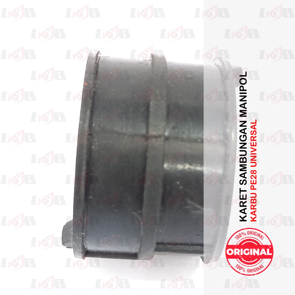 Karet Sambungan Manipol Intake Carburator PE28 Manifold Manipul Filter Motor
