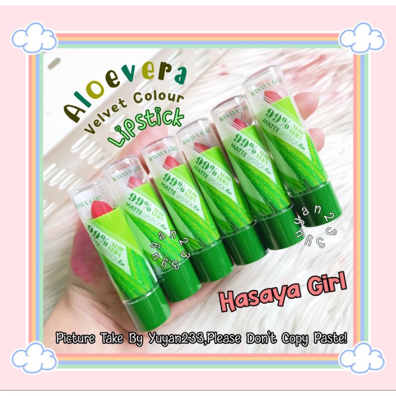 PROMO!!! 6PCS LIPSTIK AVOCADO HASAYA GIRL HH1039