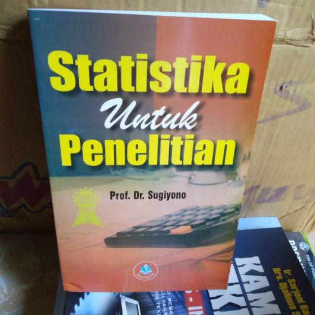 

buku statistika untuk penelitian