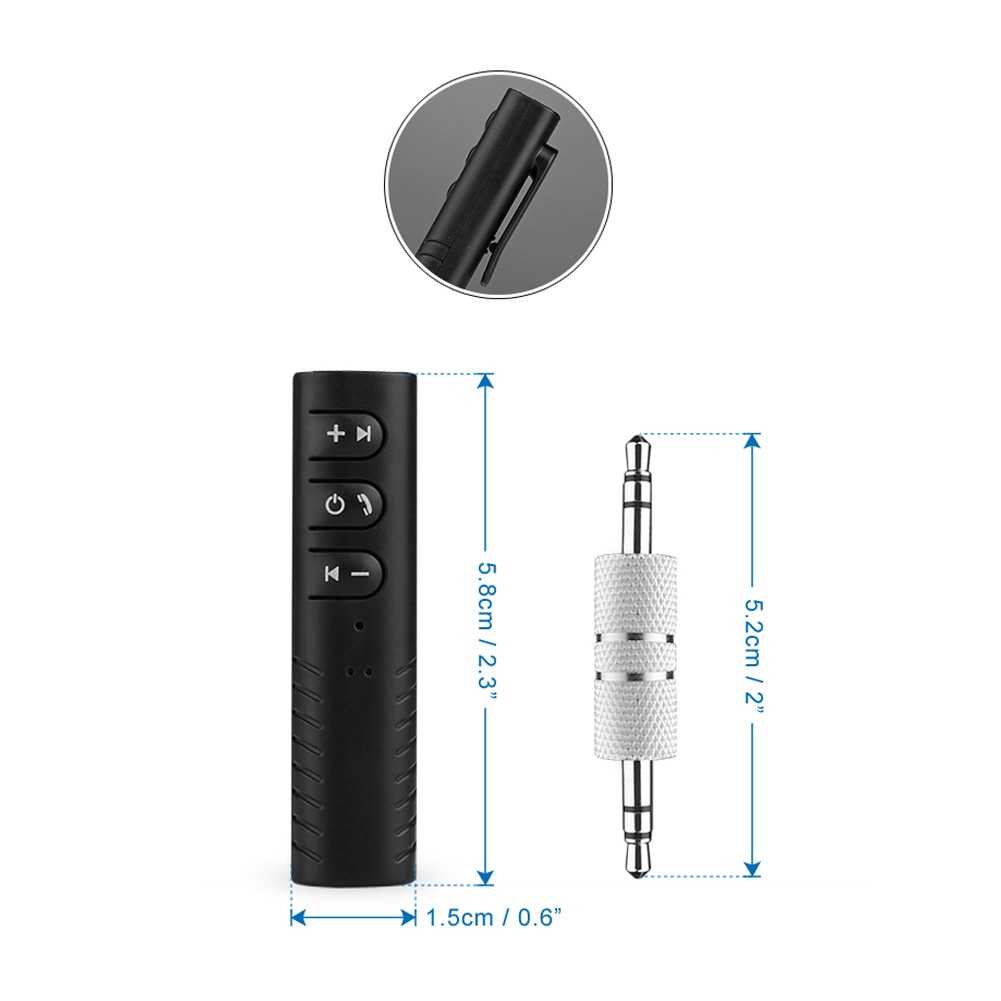 EASYIDEA Wireless Bluetooth Audio Receiver Adapter 3.5mm - BT-450