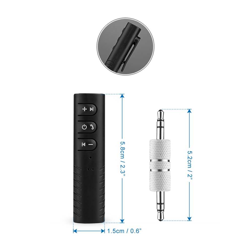 (100% BARANG ORI) Wireless Bluetooth Audio Receiver Adapter 3.5mm - BT-450