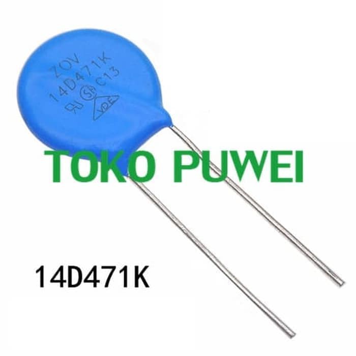 Varistor 14D471K 14D471 470V Metal voltage dependent resistor BS78