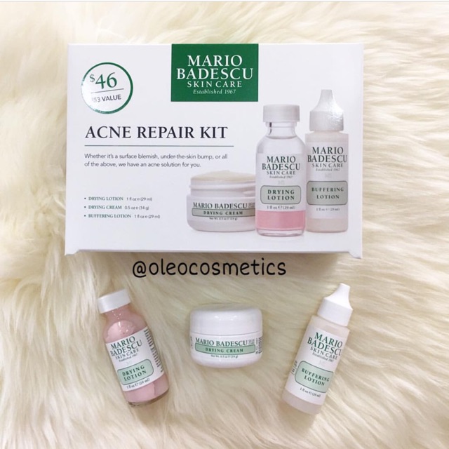 Jual Mario Badescu Acne Repair Kit Shopee Indonesia