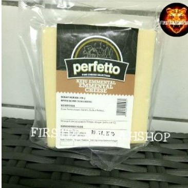 Perfetto keju emmental,emmental cheese 250gr