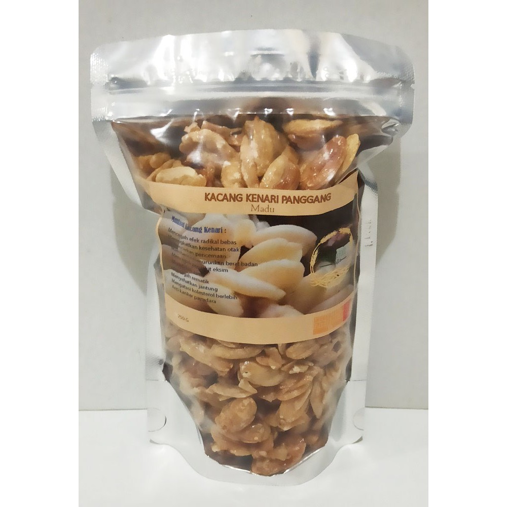 

Kacang Kenari Panggang Madu 250 Gr