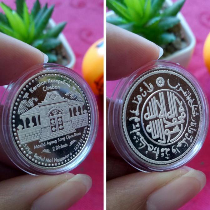 Koin Silver 2 Dirham Wakala Cirebon WIN 1432H non sertifikat bukan IMN