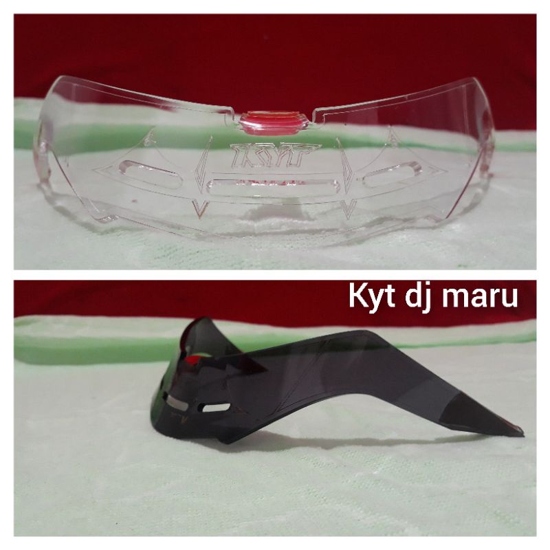 spoiler helm kyt dj maru/spoiler kyt dj maru/spoiler dj maru