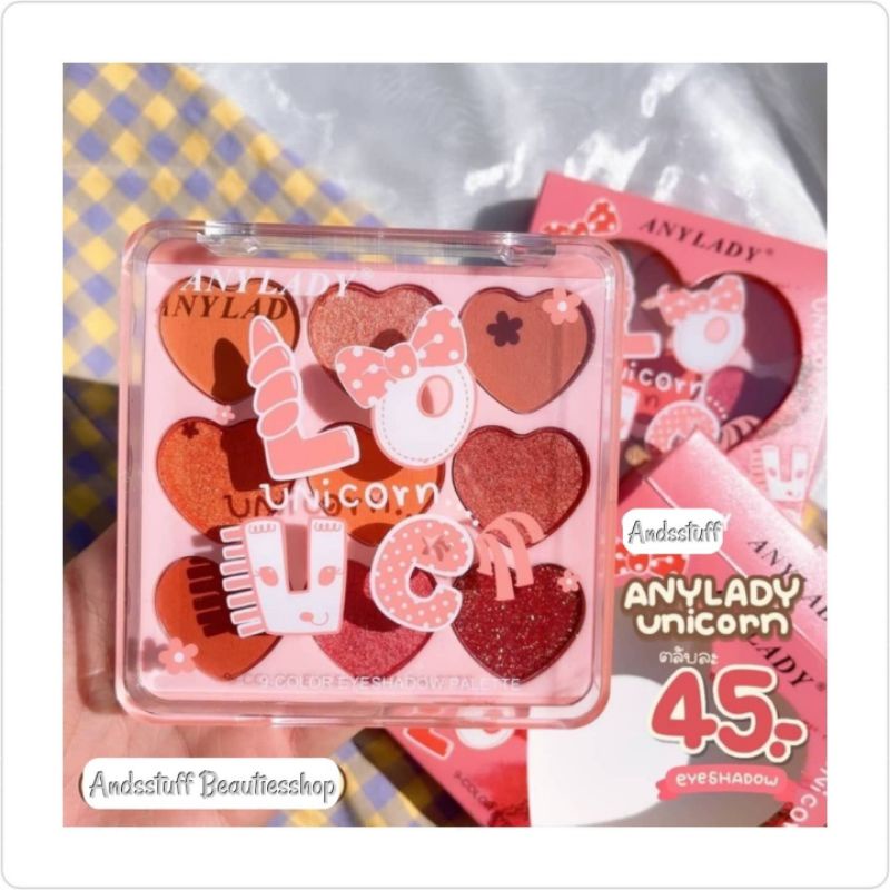𝙊𝙍𝙄 𝙏𝙃𝘼𝙄𝙇𝘼𝙉𝘿 Anylady Unicorn Love Eyeshadow Palette