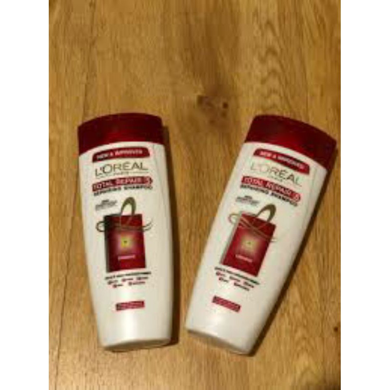 L'Oreal Paris Total Repair 5 Shampoo Hair Care - 170 ml (Perawatan Rambut Rusak)