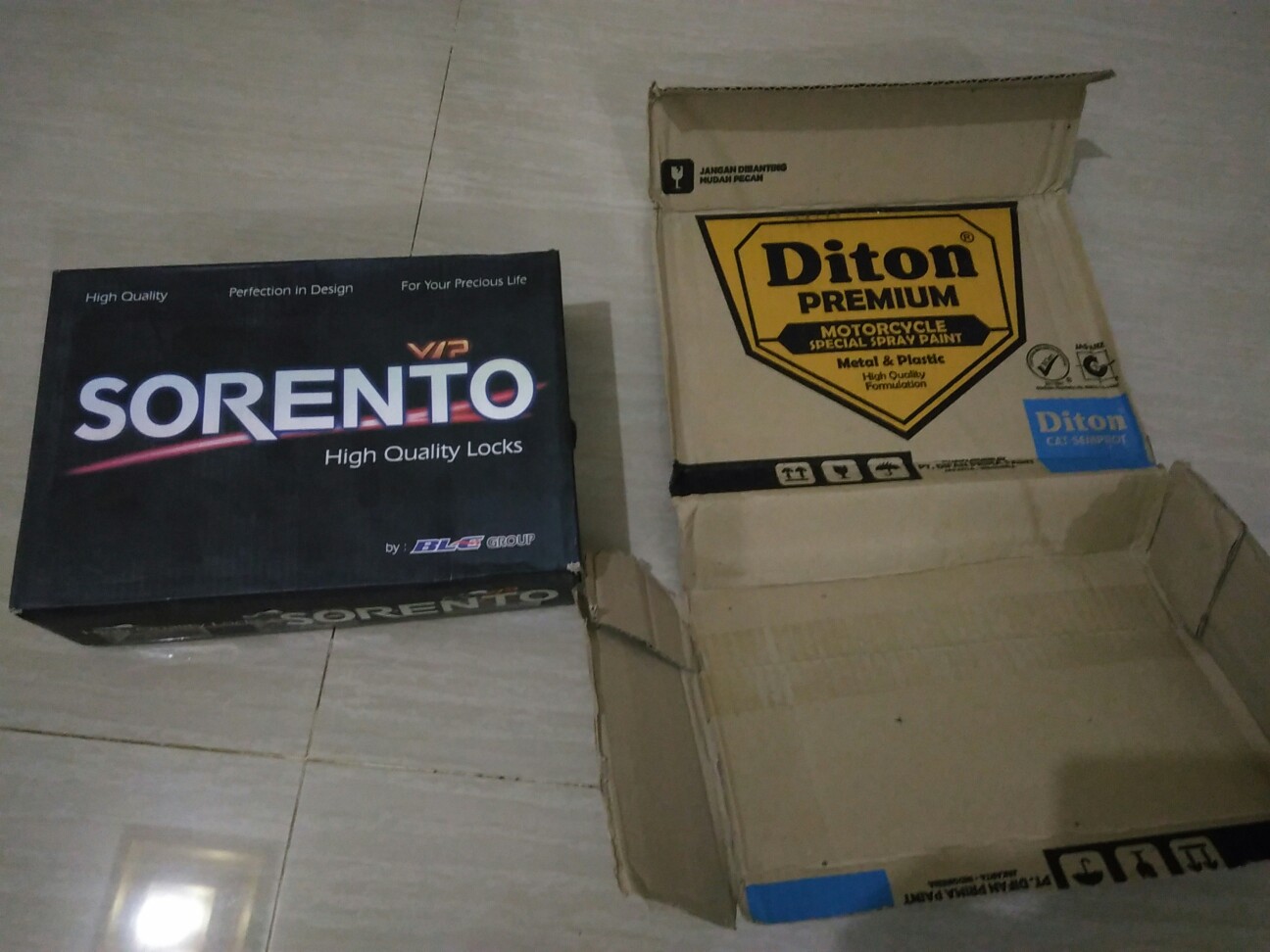 Handle Handel Hendel Kunci Pintu Komplit 1 Set Sorento Tanggung Sedang