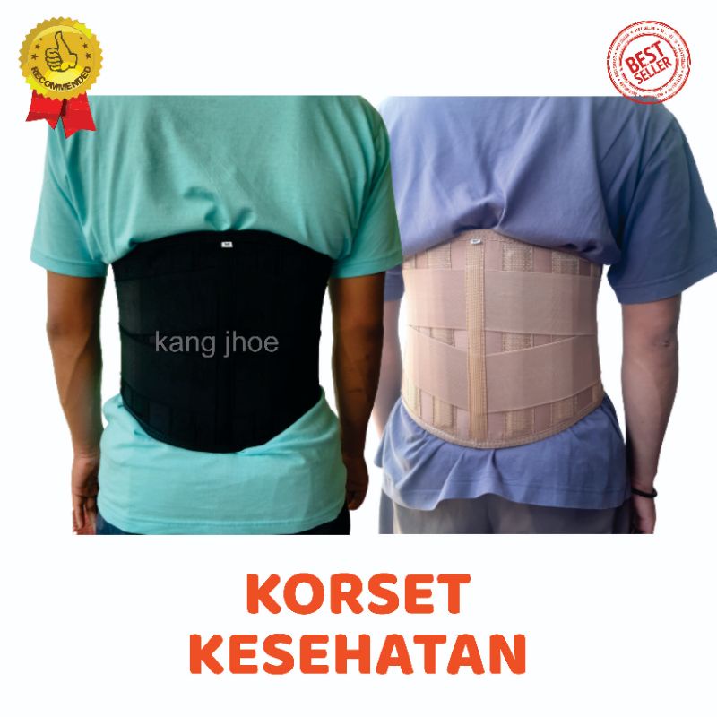 Jual Korset Lumbal Penyangga Punggung Saraf Kejepit Perut Tulang