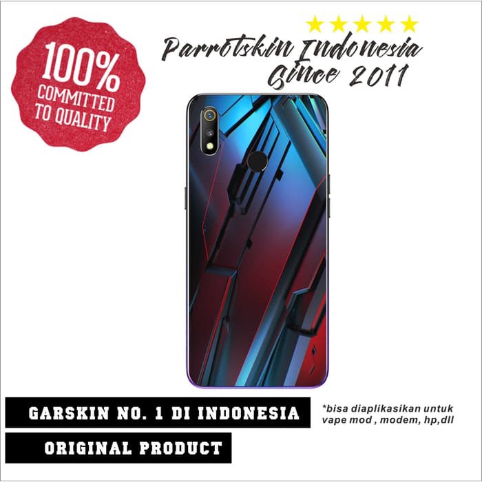 Garskin skin Protector Realme 3 Pro anti gores back case rog Armor