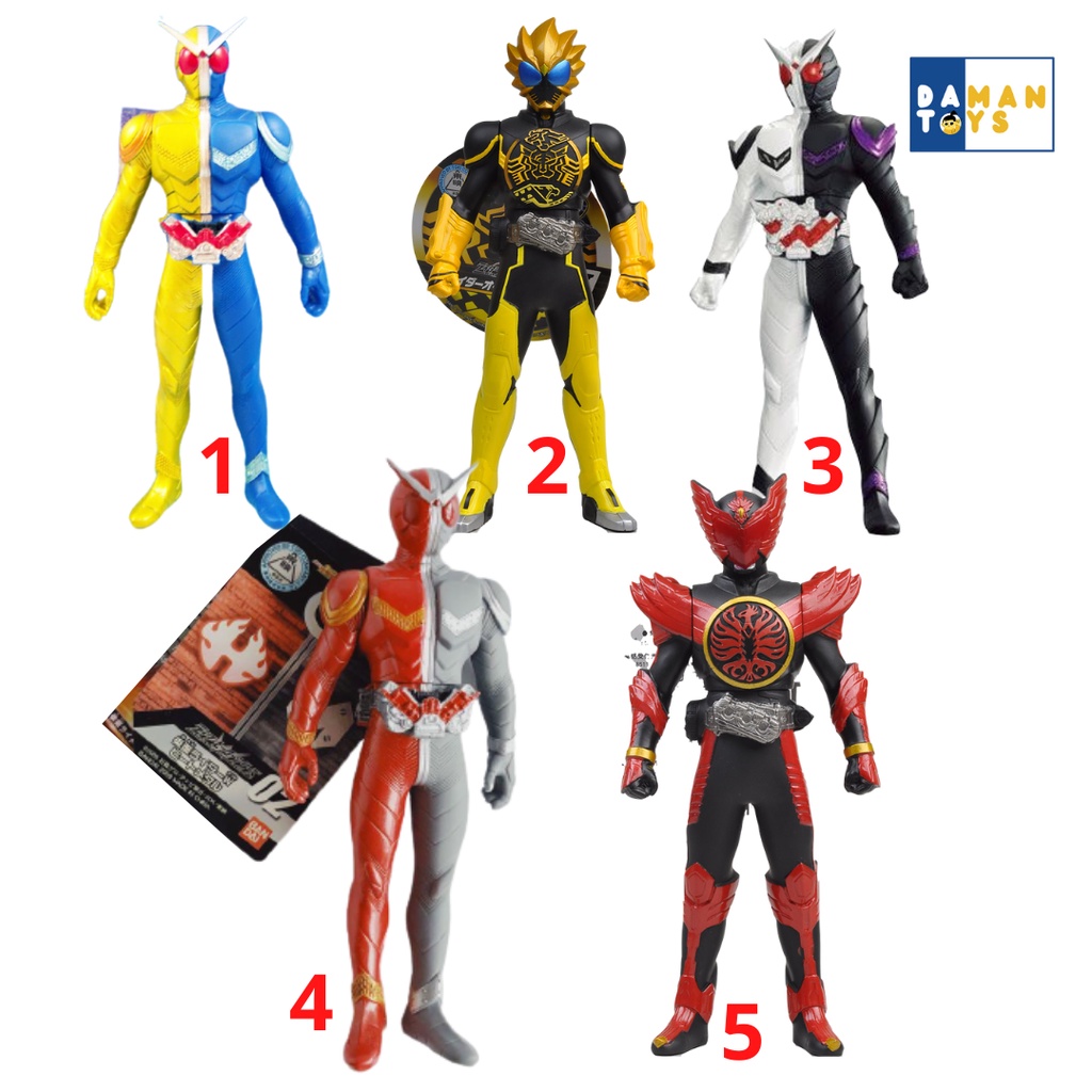 Figure Kamen Rider OOO Tajadol,Latatora,Cyclone Joker,Luna triggger Original