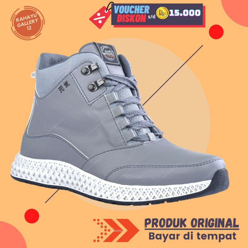 Lavio Euro Sepatu Boots Casual Pria Original Terlaris