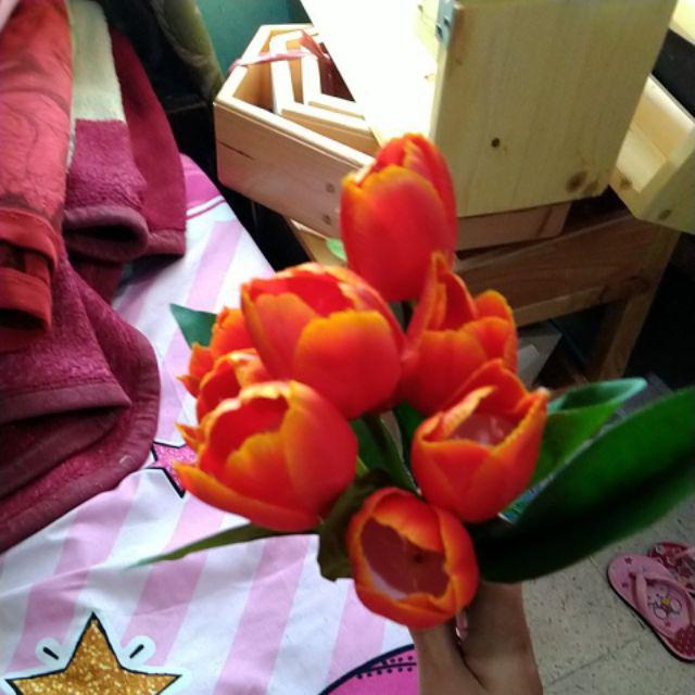 Bunga Tulip (bt0940)-bunga Meja - Bunga Hias - Bunga Dekor