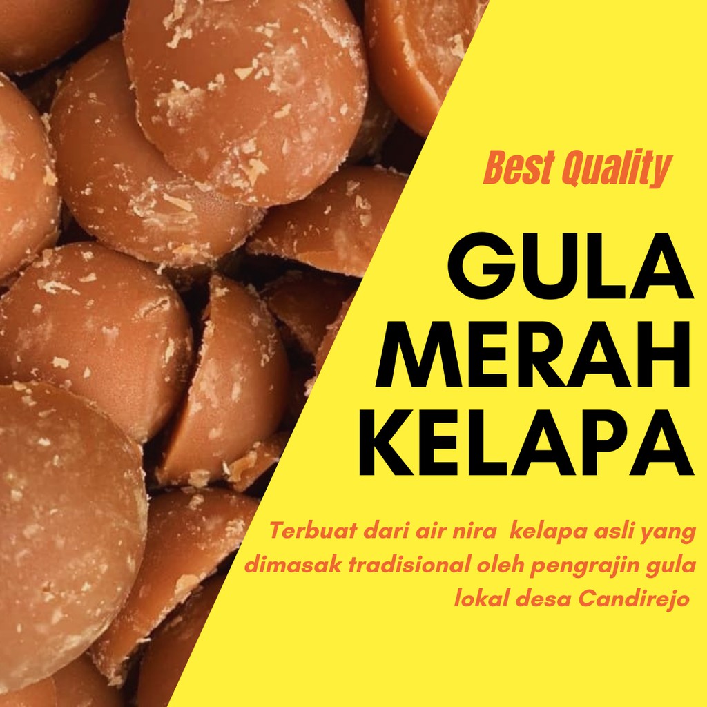 

Gula Merah Kelapa Cetakan Batok Dari Nira Kelapa Untuk Aneka Bahan Tambahan Masakan dan Obat Sehat