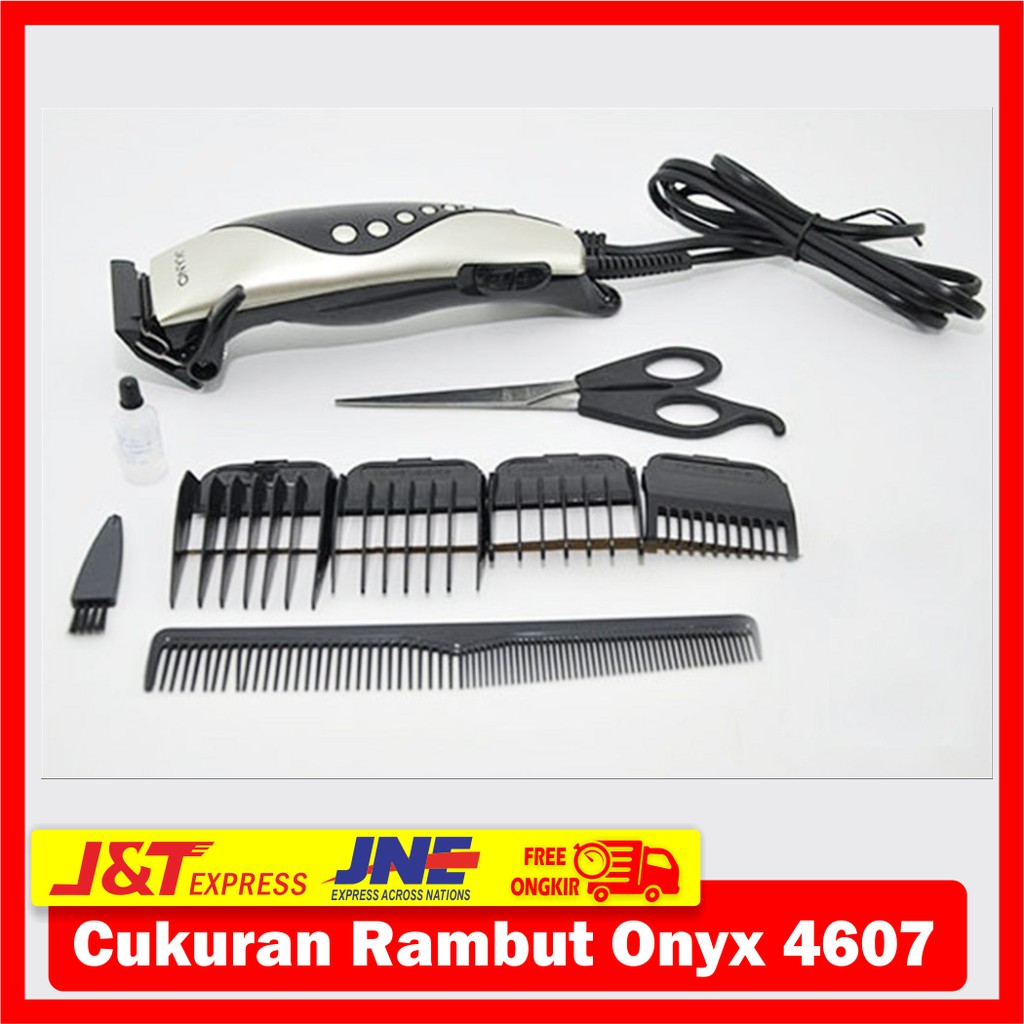 MURAH - Mesin Cukur / Onyx 4607 / Cukur / Cukur Rambut / Shaver / Clipper / Alat Cukur /Hair Clipper