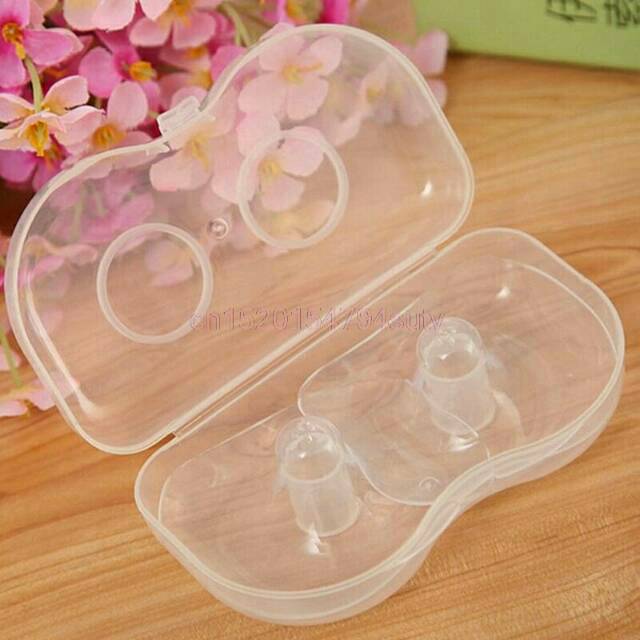 Penyambung puting nipple shield nipple protektor pelindung puting payudara asi