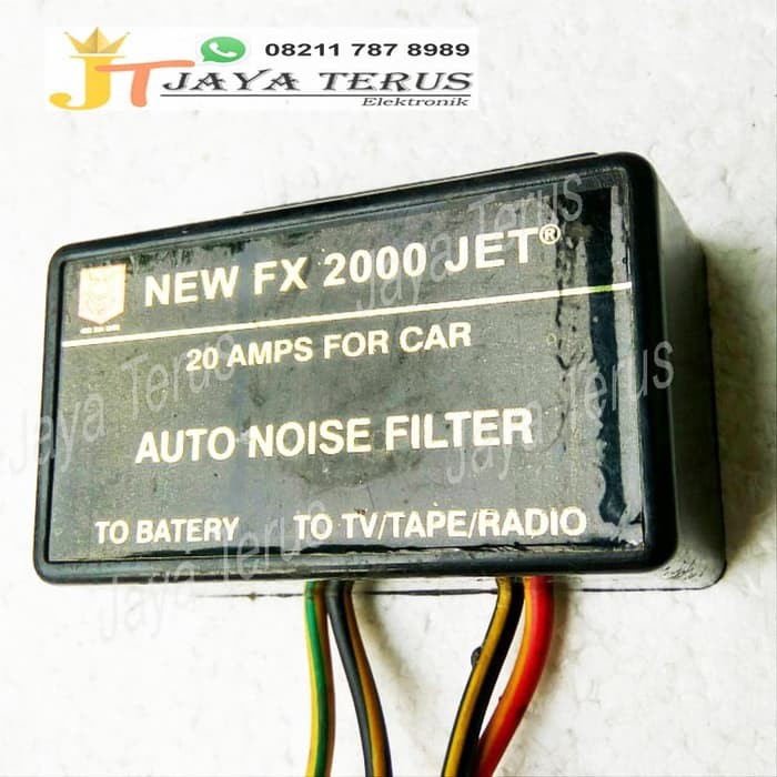 ANTI STORING Mobil NEW FX 2000 JET - AUTO NOISE FILTER 20 AMPERE